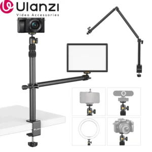 VIJIM LS02 LS08 Extend C Tripod Clamp 90cm Desk Stand Live